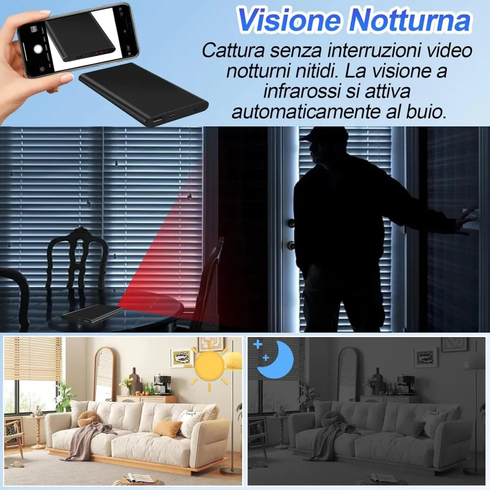 micro telecamera infrarossi