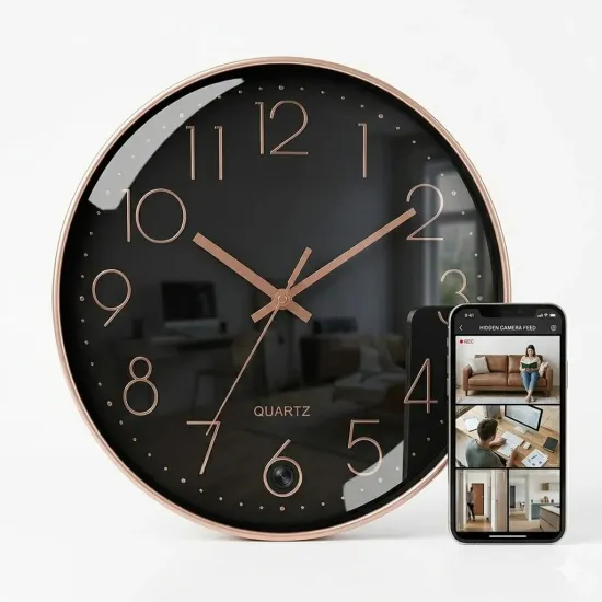 orologio spia con telecamera nascosta