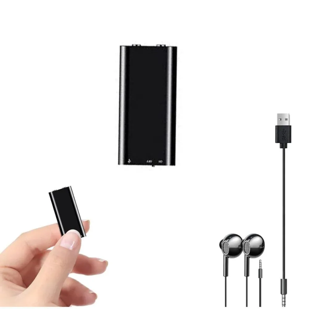 Mini Registratore audio miniaturizzato a lunga autonomia