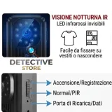 Micro Telecamera Notturna da 120 giorni di Autonomia