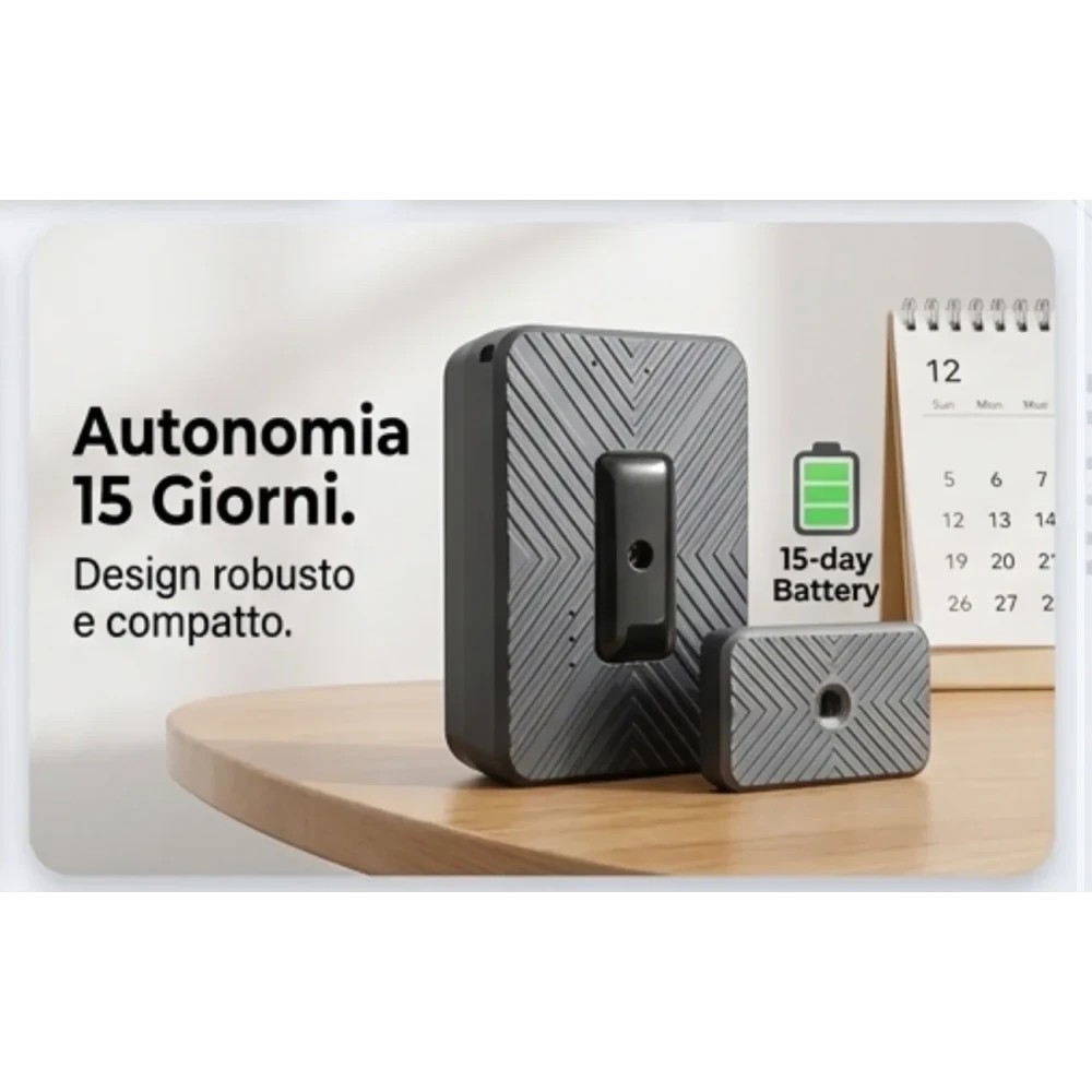 localizzatore gps con 15 giorni di autonomia