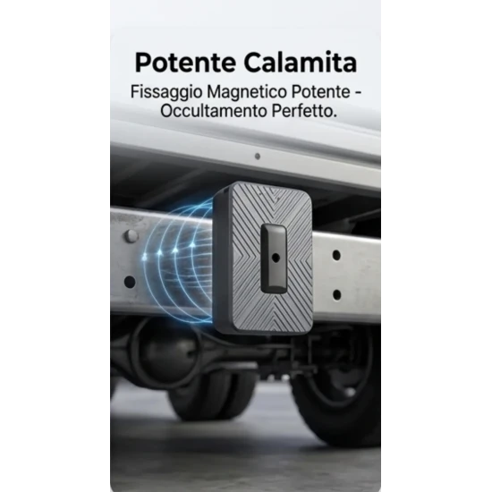 Localizzatore GPS con potente calamita al neodimio