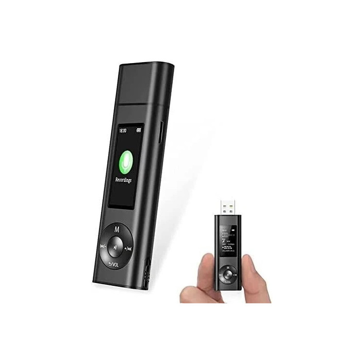 Micro registratore spia con Password