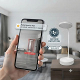 Lampada Notturna con Telecamera di Sicurezza invisibile H24