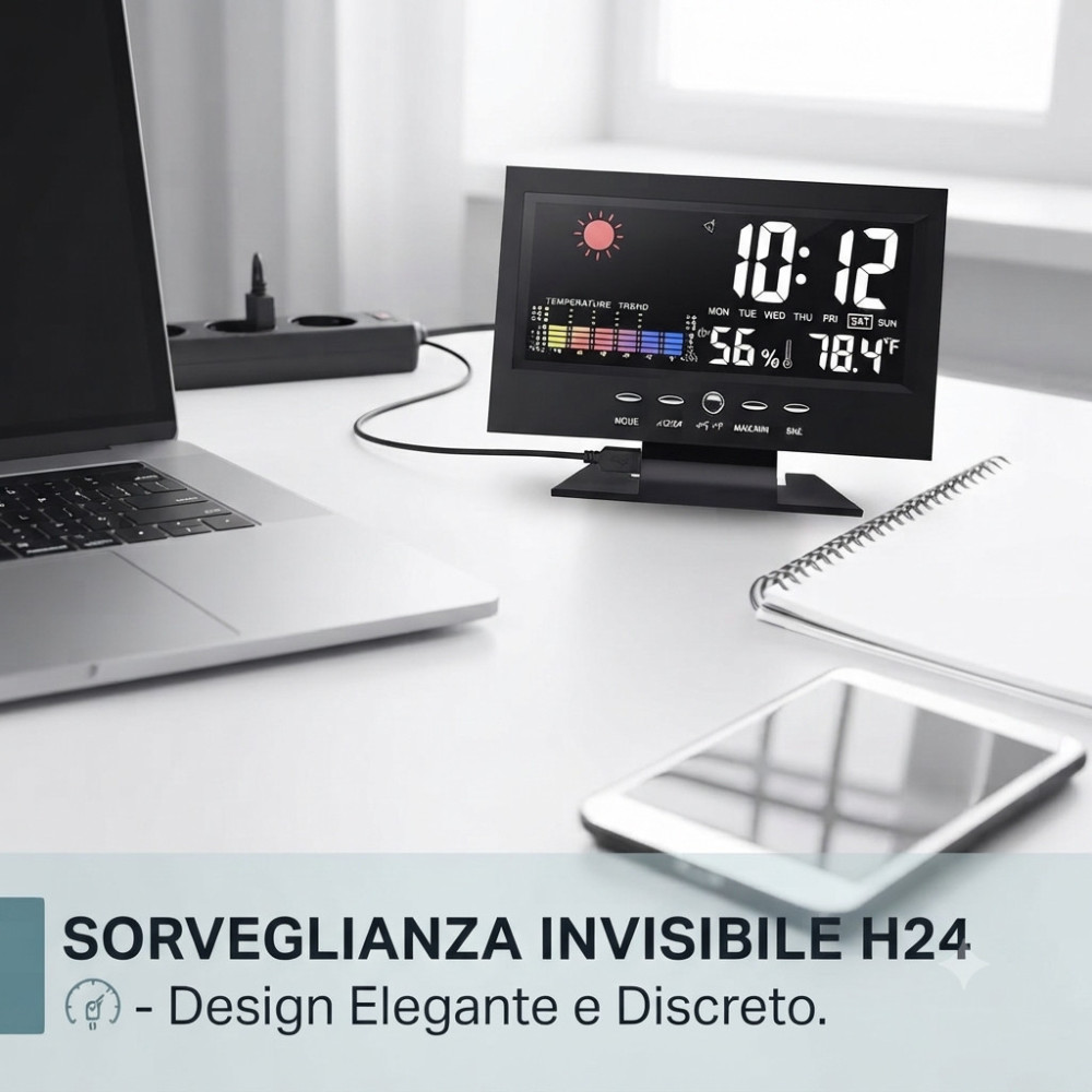 telecamera spia nascosta